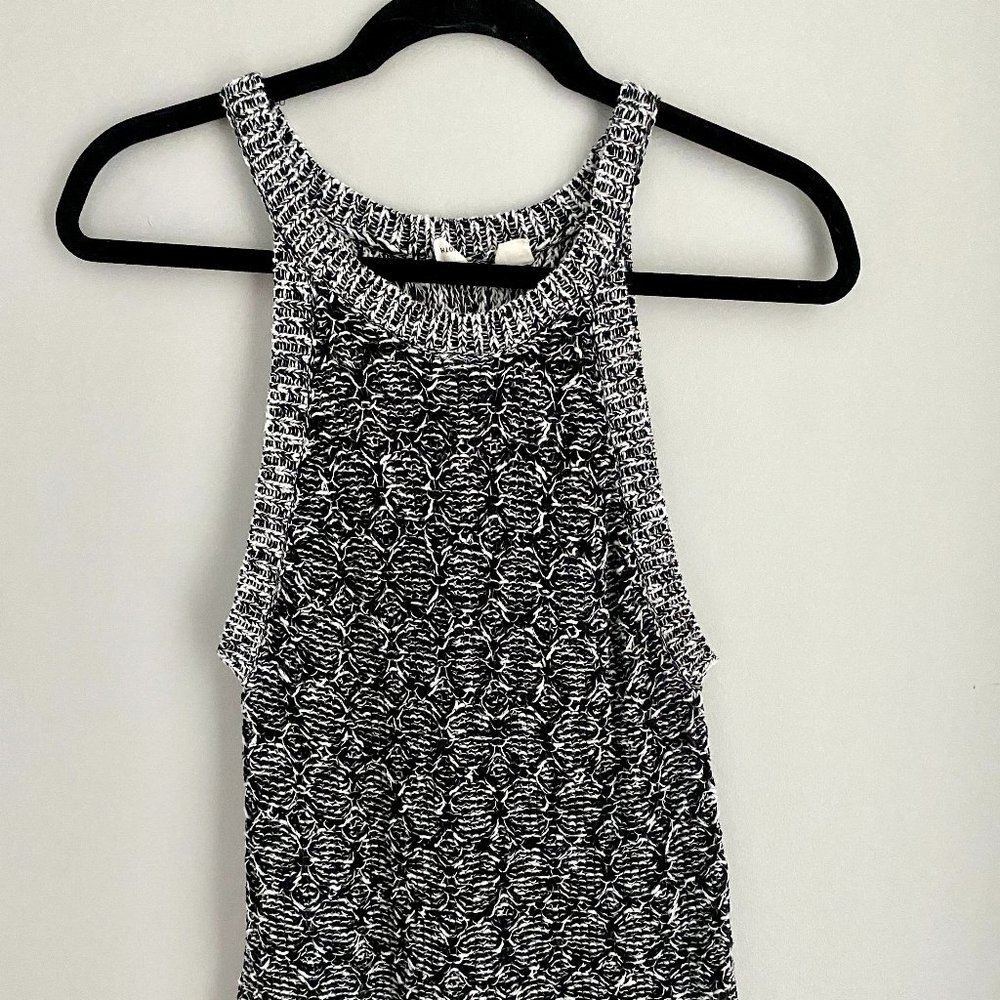 Anthropologie Moth Cotton Sleeveless Tunic Knit Sweater